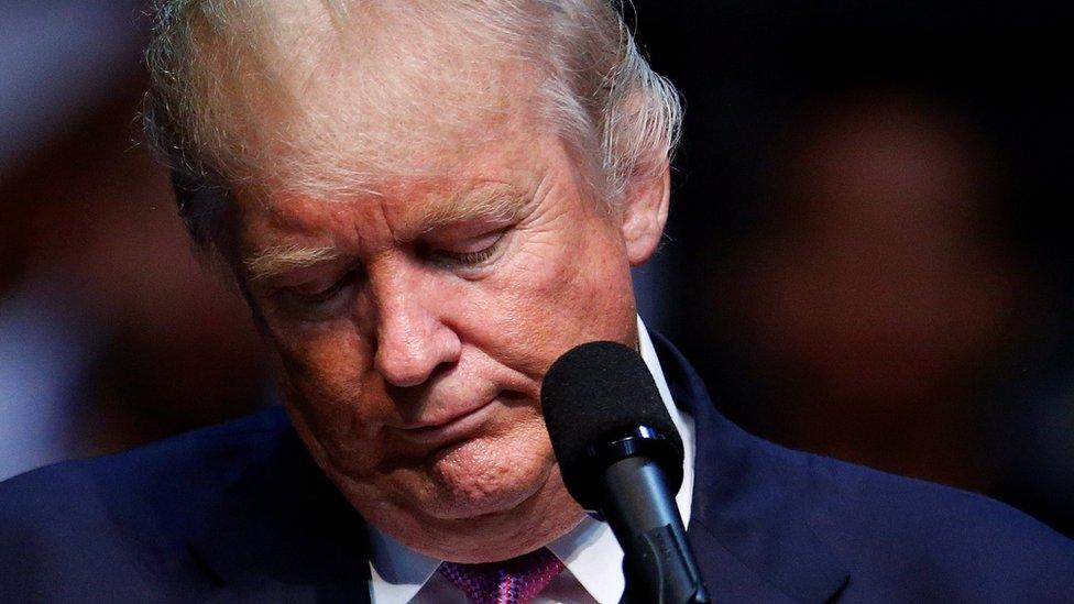 Republican presidential nominee Donald Trump speaks during a campaign rally in Everett, Washington, U.S., August 30, 2016