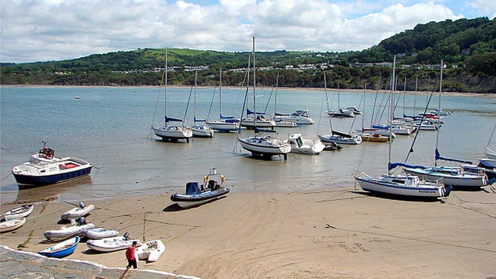 New Quay beach