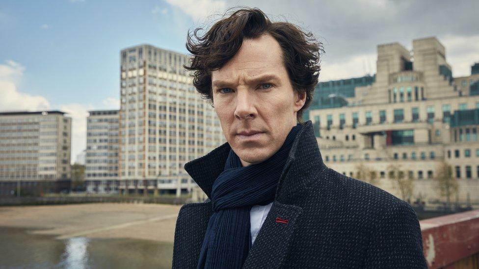 Benedict Cumberbatch as Sherlock Holmes