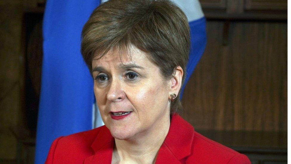 Scottish First Minister Nicola Sturgeon