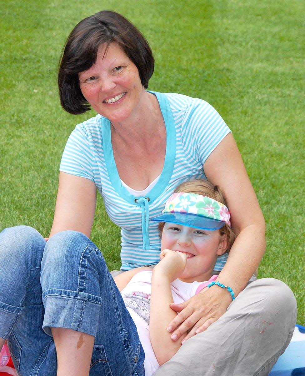 Elizabeth Edwards and Katie Edwards