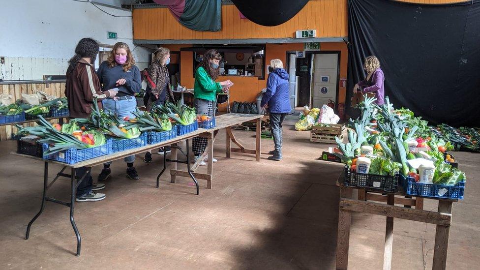 Volunteers at Bristol Community Care Package