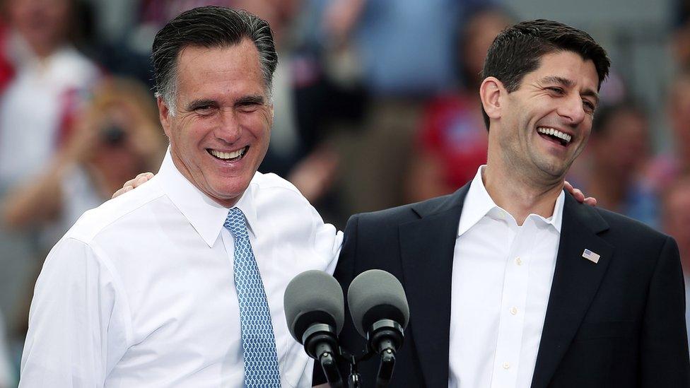 Mitt Romney and Paul Ryan