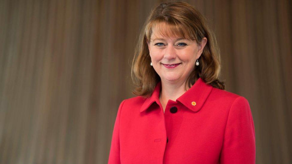 Gwleidydd Plaid Cymru Leanne Wood