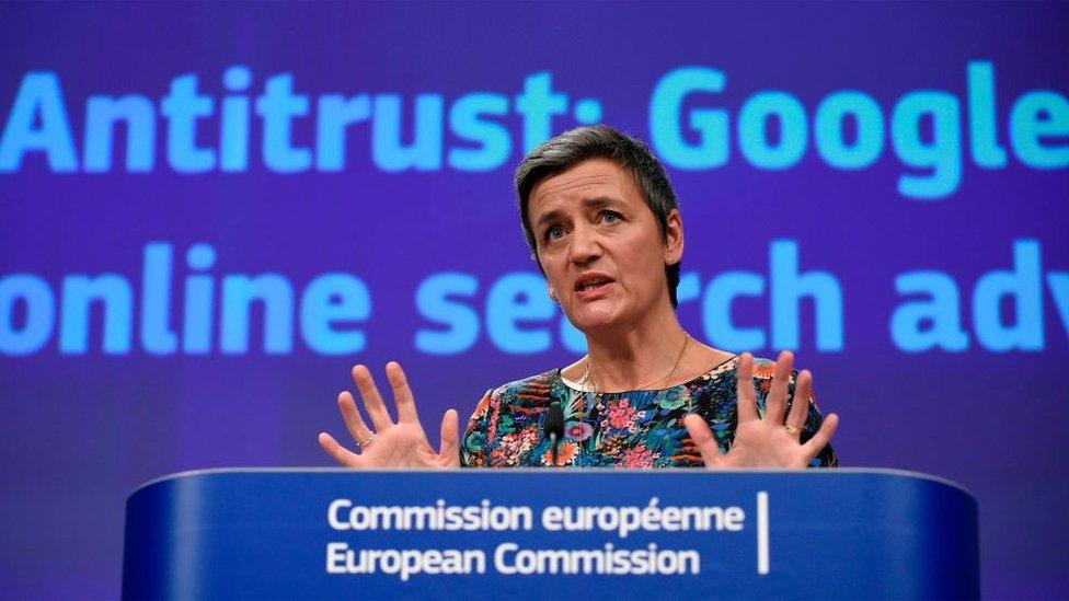 EU Commissioner of Competition Margrethe Vestager