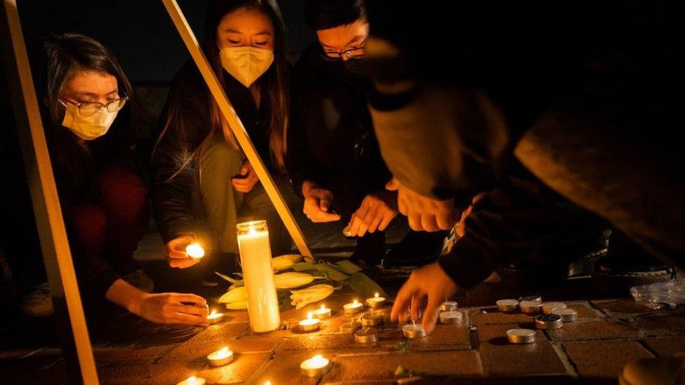 Vigil in Monterey Park