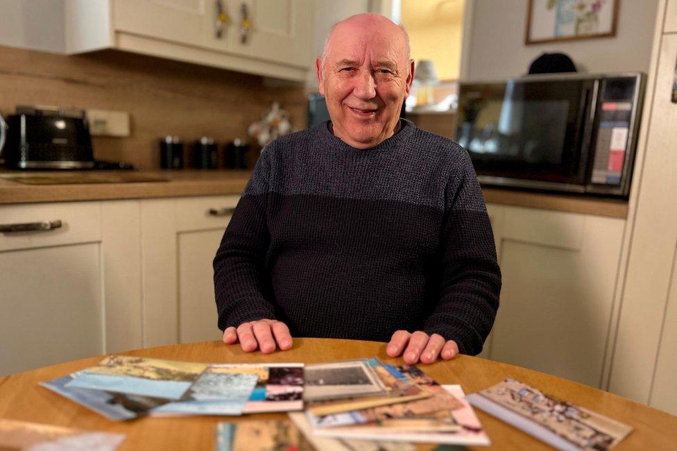 Retired fisherman Kenny Chaney worked off Hemsby beach for 52 years