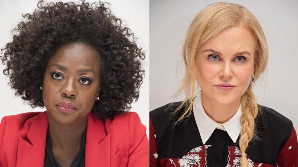 Left to right: Viola Davis and Nicole Kidman