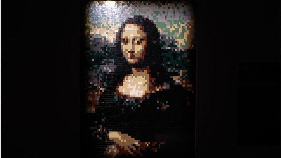 Mona Lisa Lego