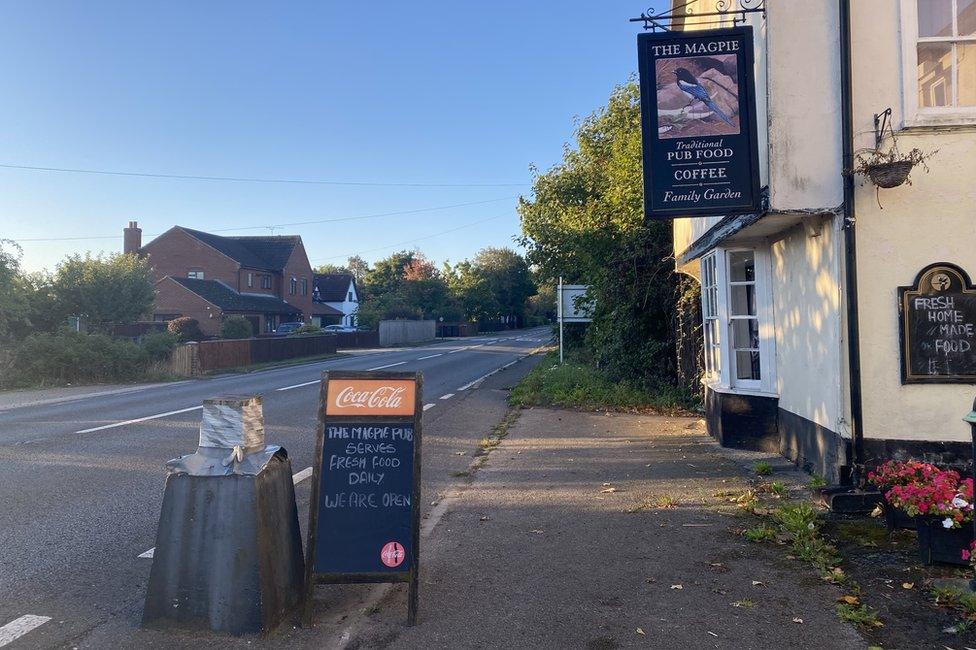 The stump of the Magpie sign