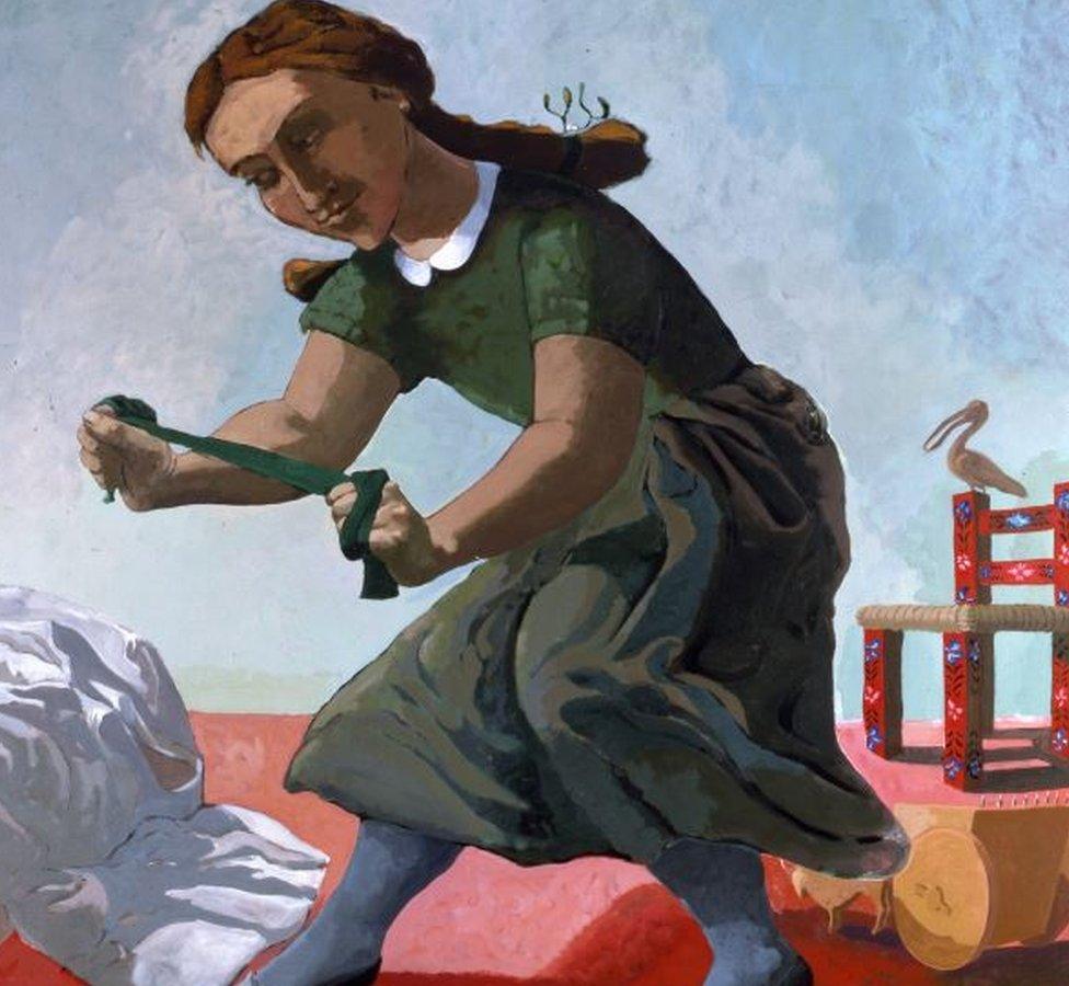 The Little Murderess by Paula Rego