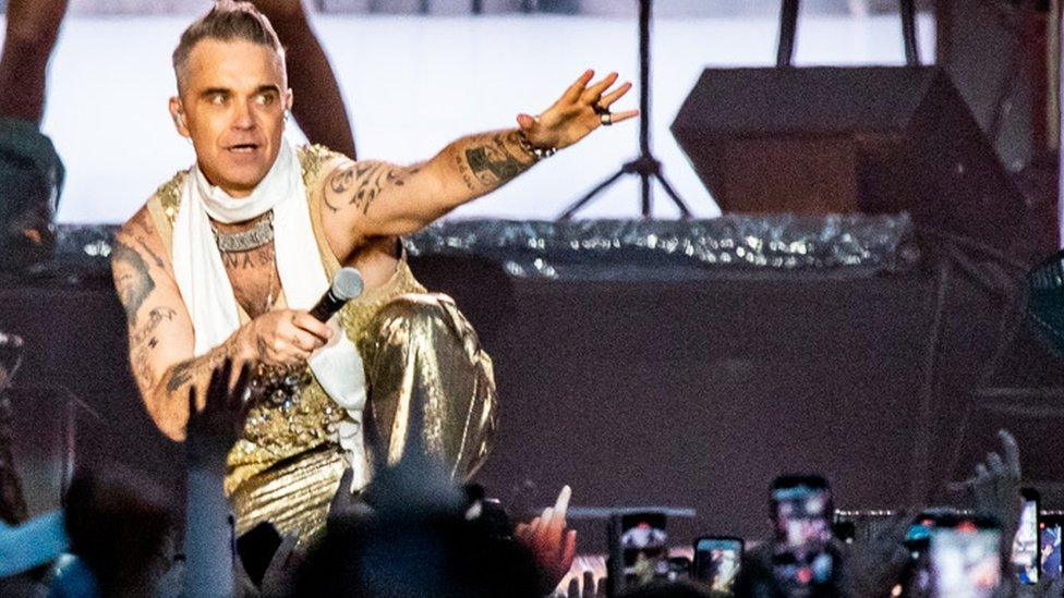 Robbie Williams, Isle of Wight Festival