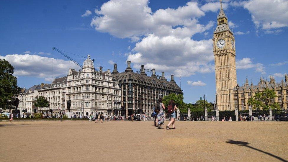 Parliament Square in London