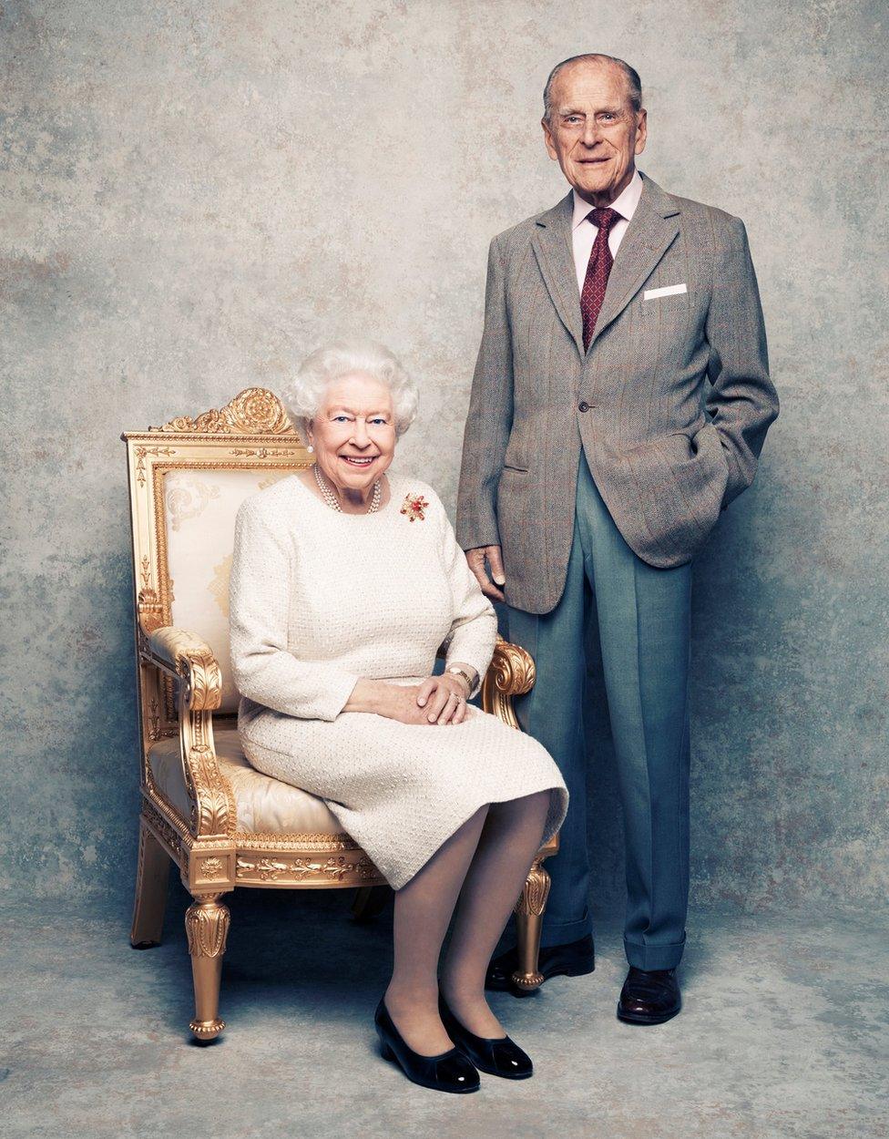 The Queen and Duke of Edinburgh