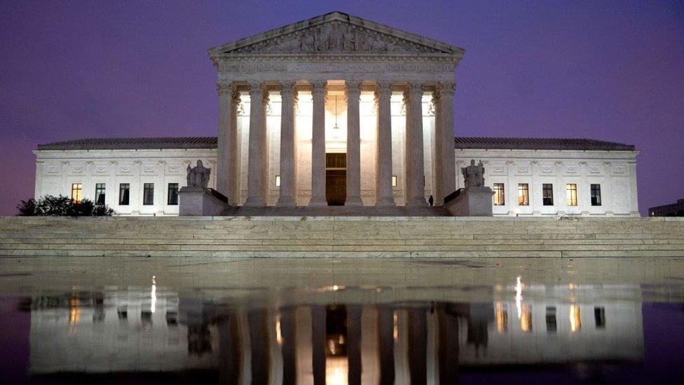Supreme court building.