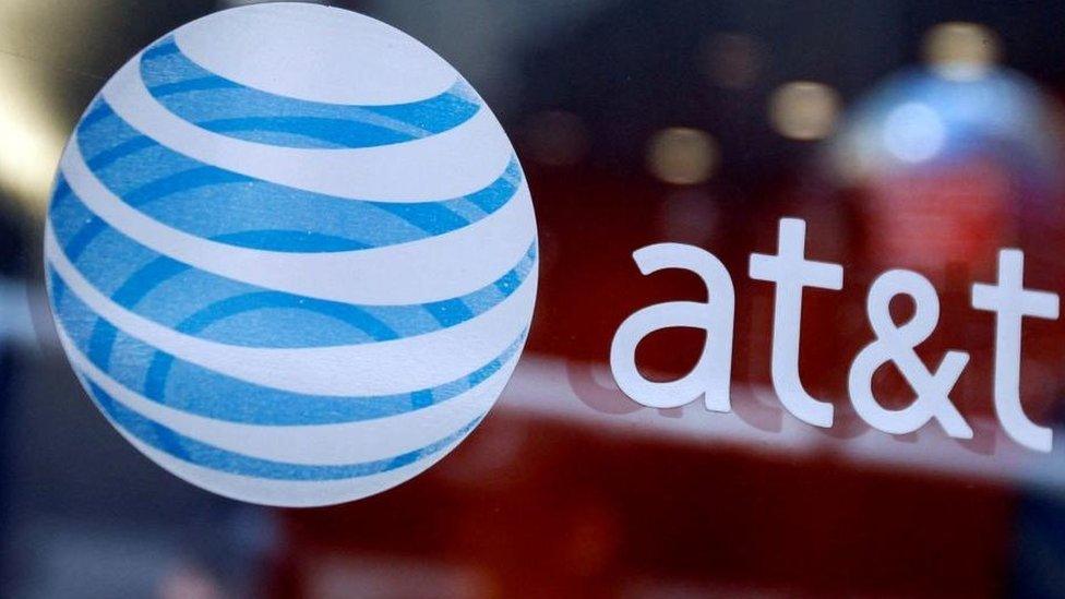 The AT&T logo