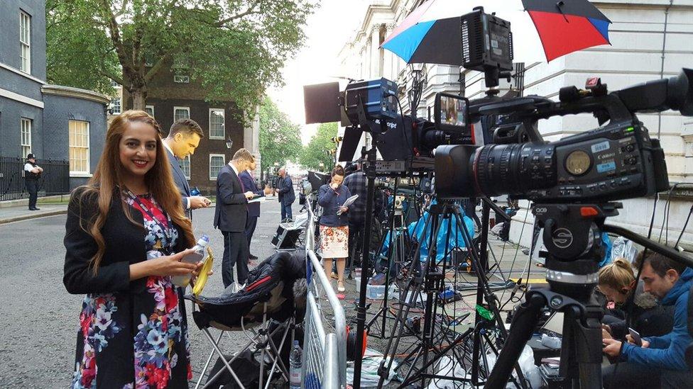 Naz at 10 Downing Street