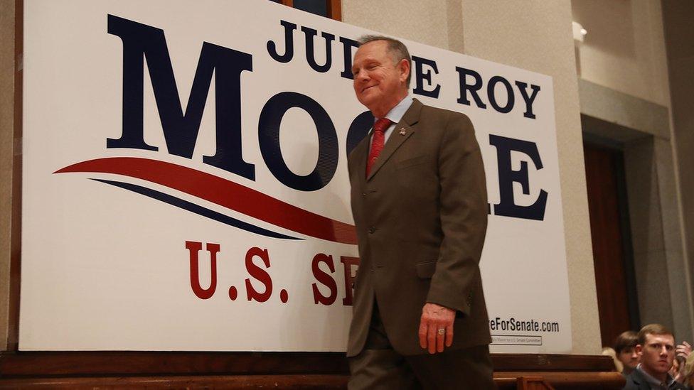 Former Republican candidate Roy Moore