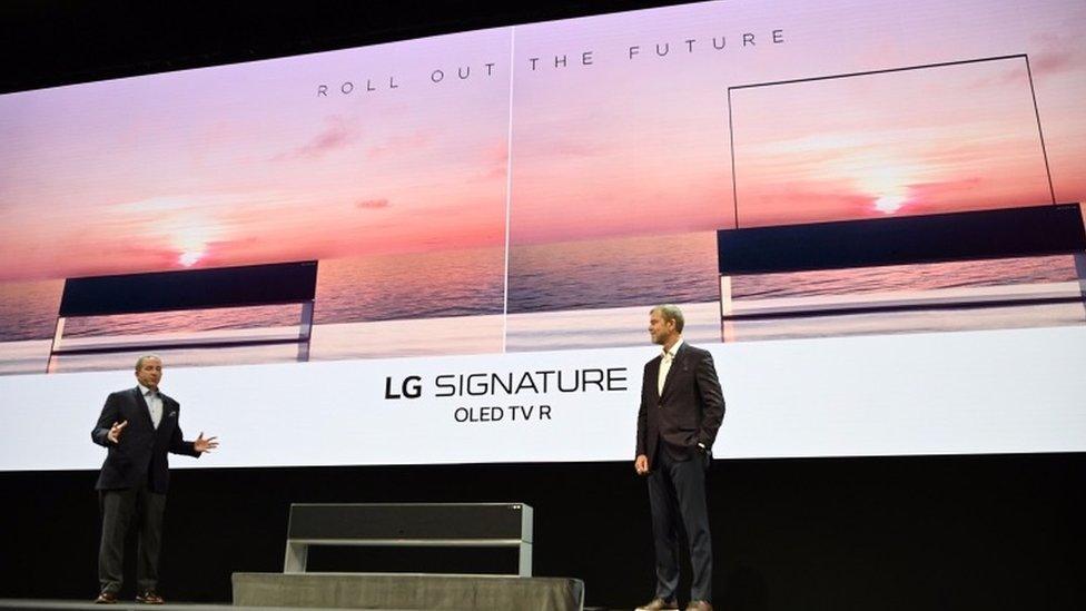 LG rollout TV