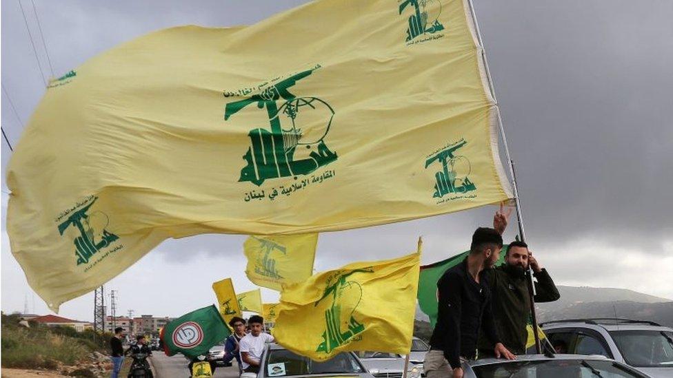 Hezbollah supporters in Marjayoun, Lebanon (file photo)