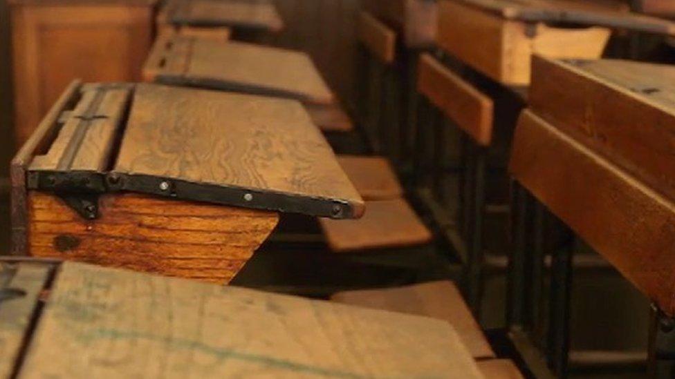 school desks
