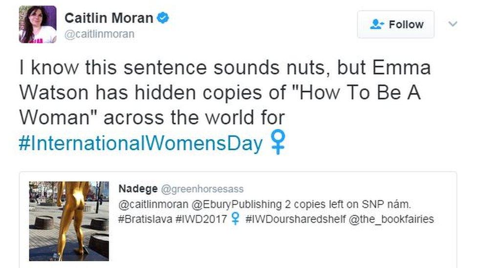 Caitlyn Moran's tweet