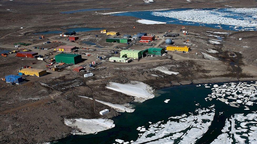 One of Australia's stations on Antarctica