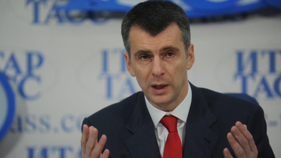 Mikhail Prokhorov - 21 Dec 12