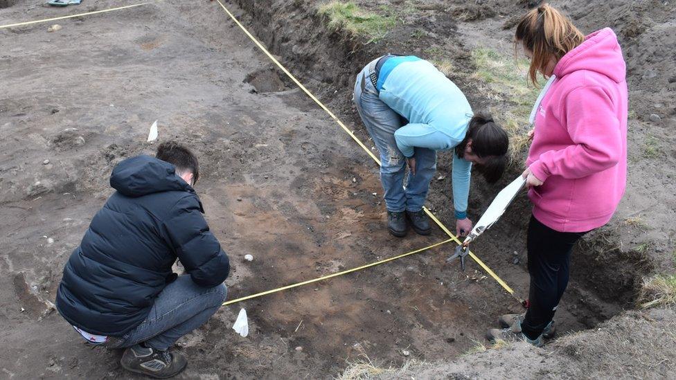 Burghead dig