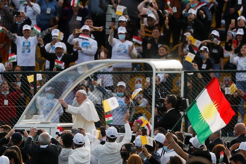 The Pope in Irbil, 7 March