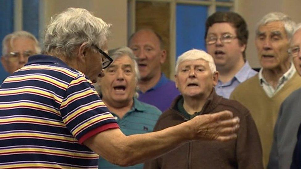 Male voice choir