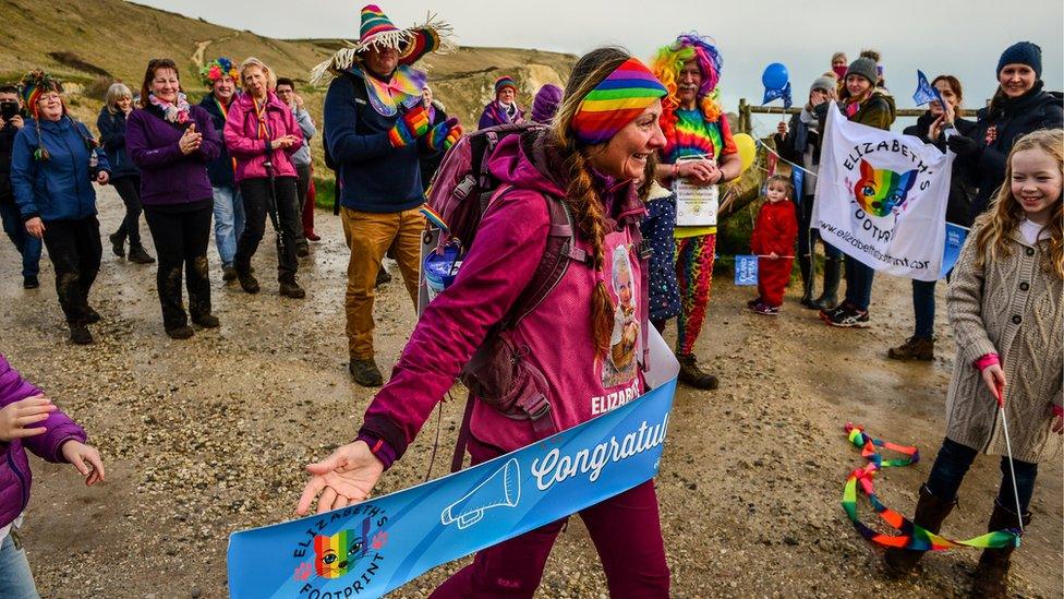 Natalia Spencer at Durdle Door