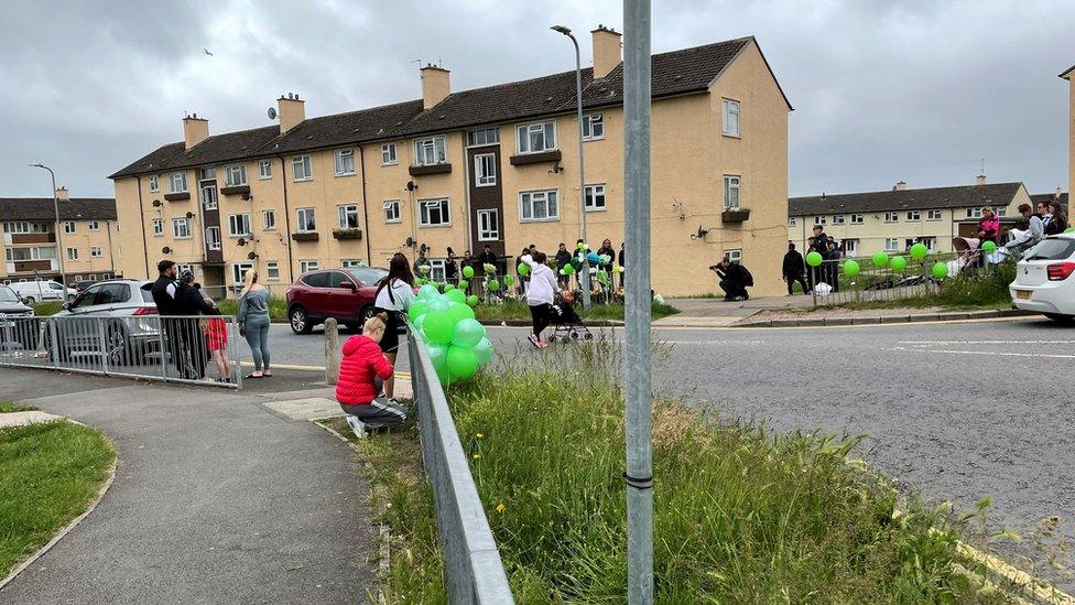 Balloons by Balfe Road