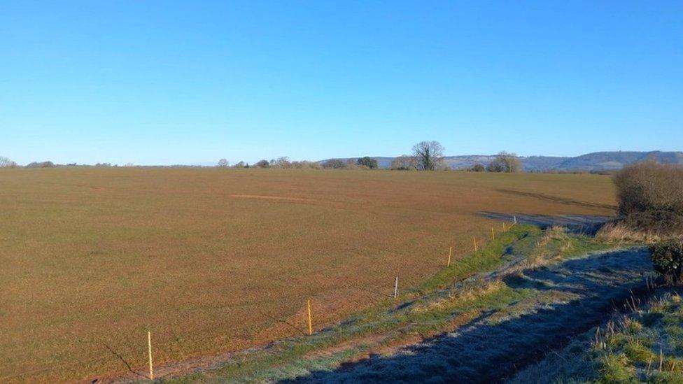 Site of new solar farm