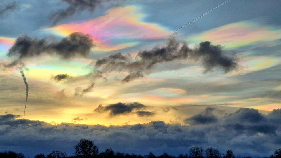 Rainbow cloud