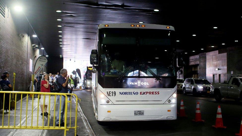 Migrants in New York City