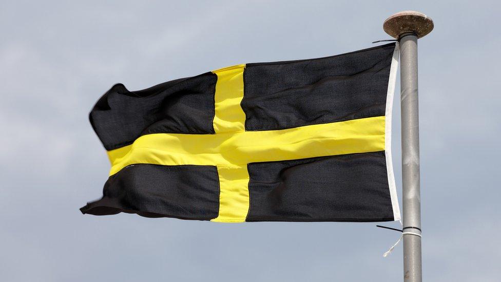 flag of St David