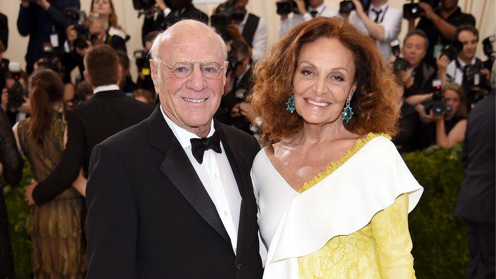 Barry Diller and Diane Von Furstenberg