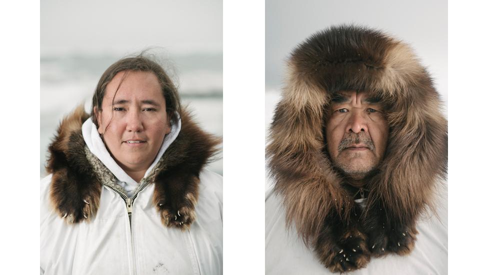 Bernadette Adams and Inupiat elder Foster Simmonds has been a whaler since he was a child.