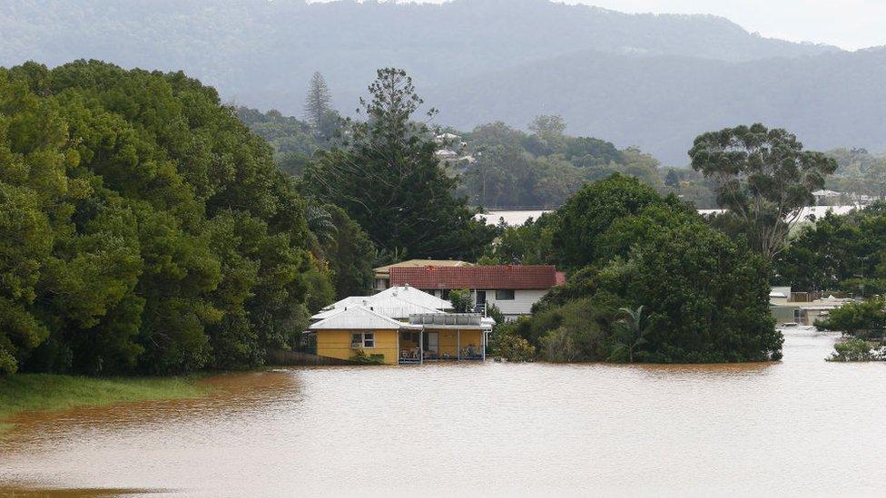 Emergency warnings were issued after several rivers broke their banks