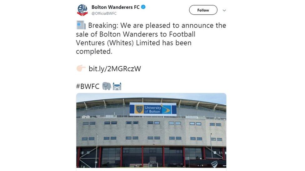 A-tweet-from-bolton-saying-the-club-has-sold.