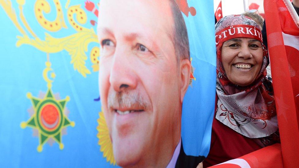 Erdogan supporter