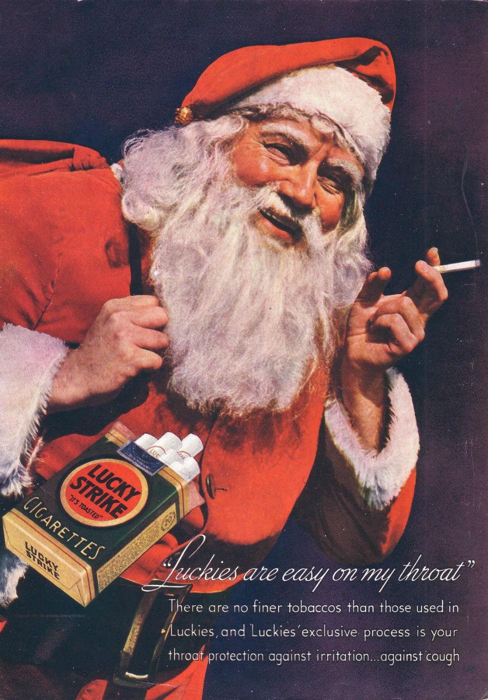 Advert for cigarettes