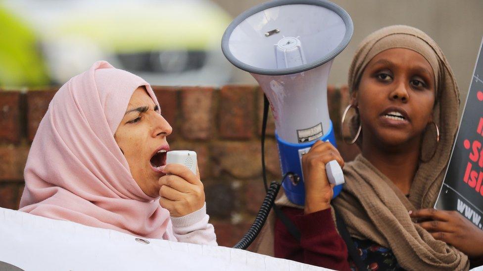 Protests against Boris Johnson