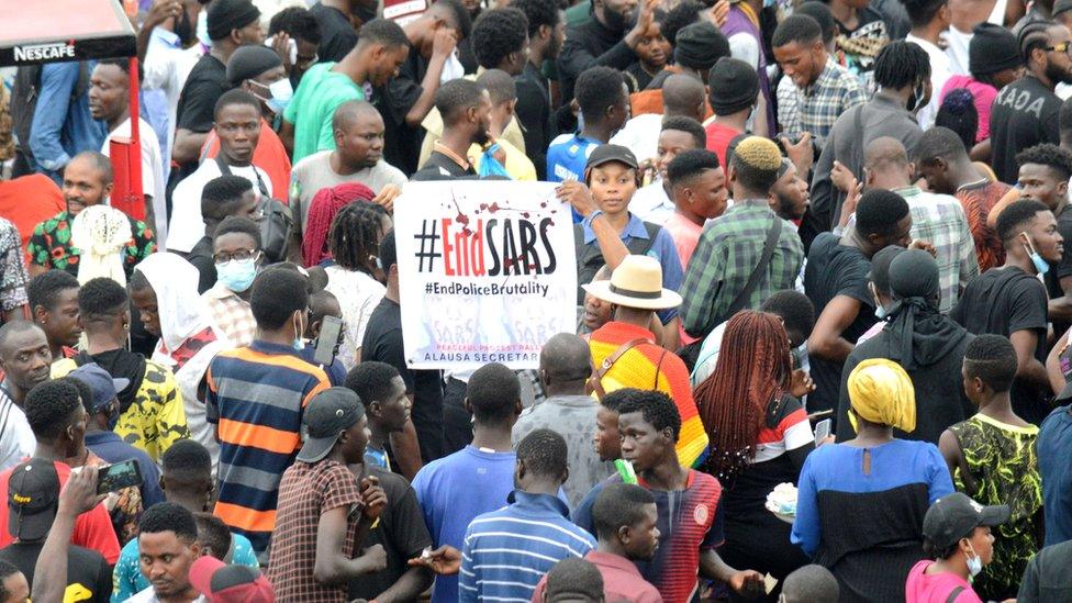 EndSars protesters