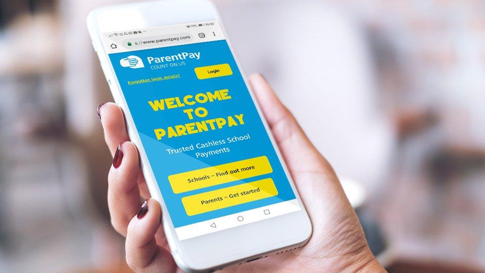 ParentPay mobile app