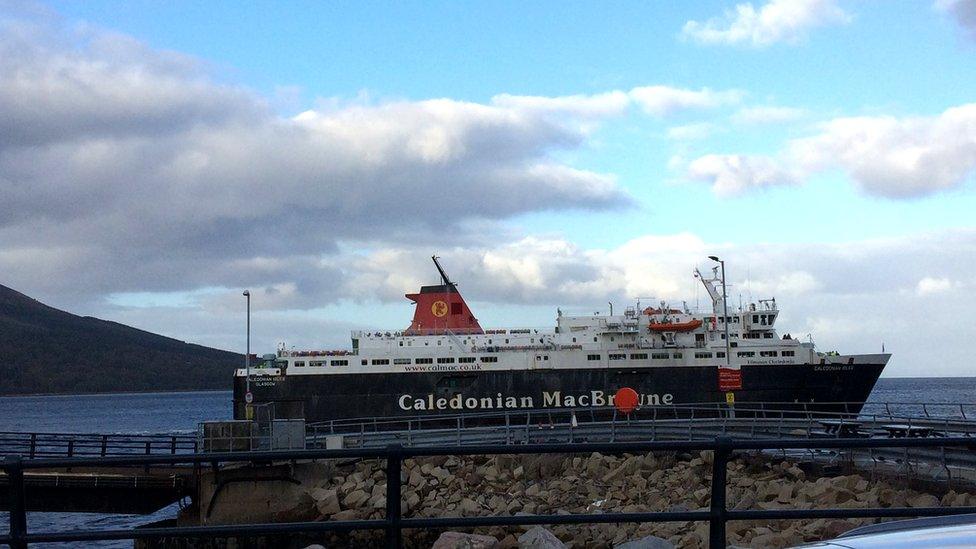 Calmac's MV Caledonia Isles