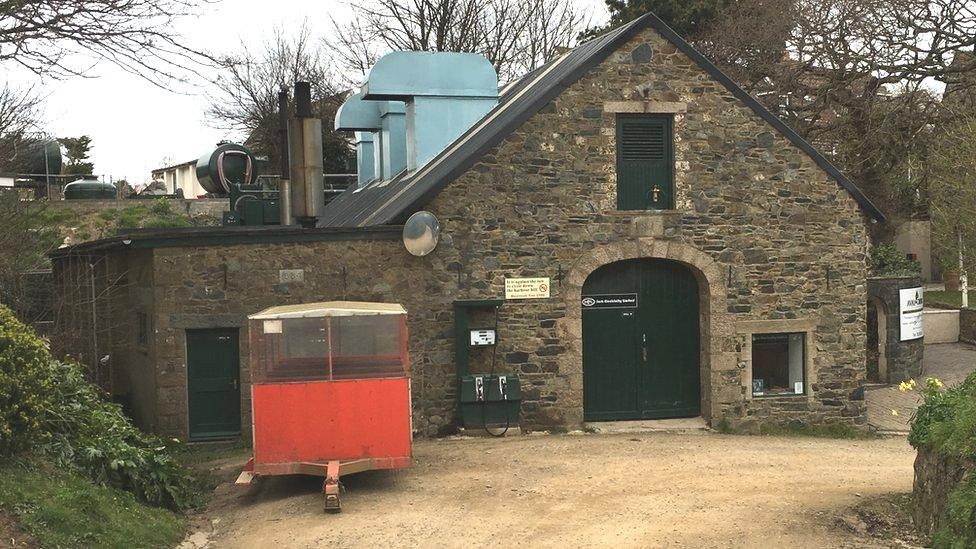 Sark Electricity power station