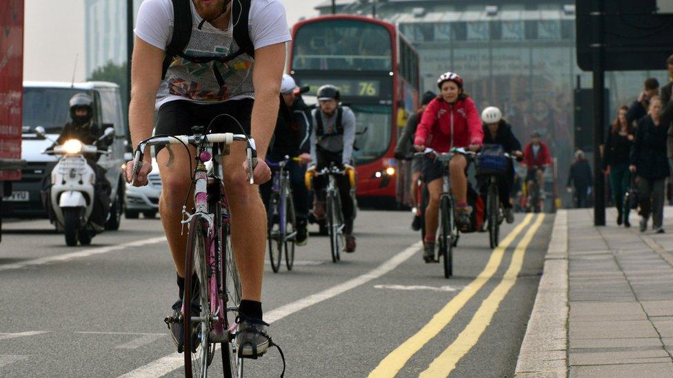 Government launches walking and cycling strategy BBC News