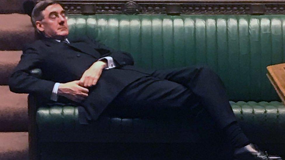 Jacob Rees-Mogg in Commons